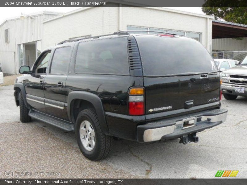 Black / Tan/Neutral 2004 Chevrolet Suburban 1500 LT