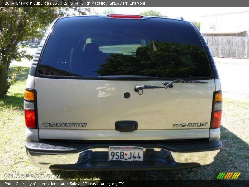 Silver Birch Metallic / Gray/Dark Charcoal 2004 Chevrolet Suburban 1500 LS