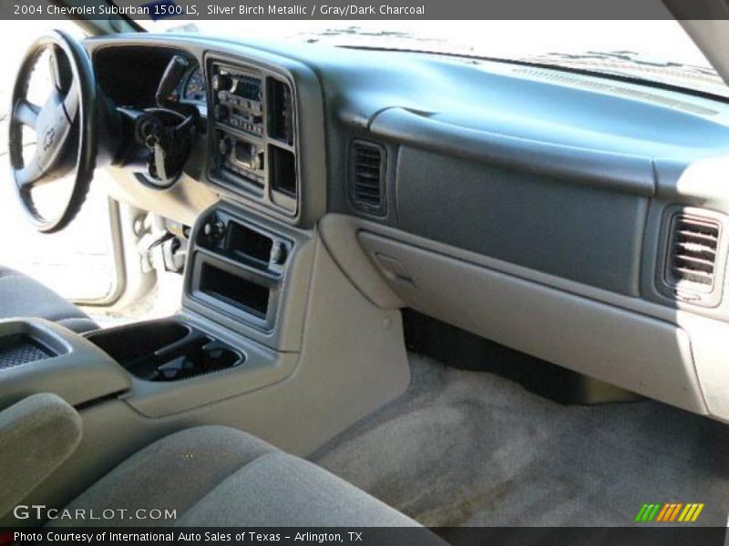 Silver Birch Metallic / Gray/Dark Charcoal 2004 Chevrolet Suburban 1500 LS