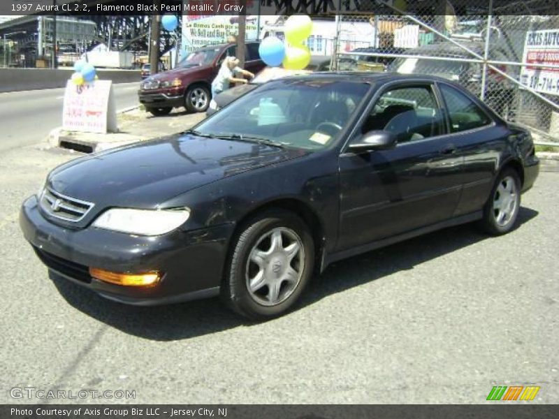 Flamenco Black Pearl Metallic / Gray 1997 Acura CL 2.2
