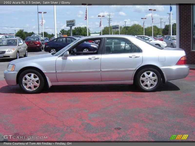 Satin Silver / Ebony 2002 Acura RL 3.5 Sedan