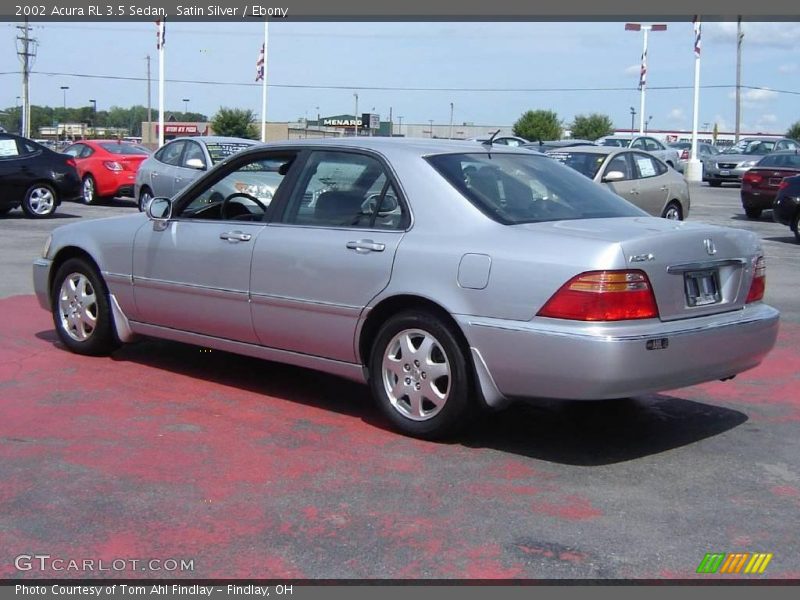 Satin Silver / Ebony 2002 Acura RL 3.5 Sedan