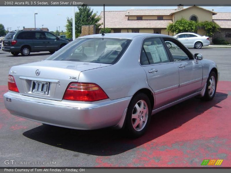 Satin Silver / Ebony 2002 Acura RL 3.5 Sedan