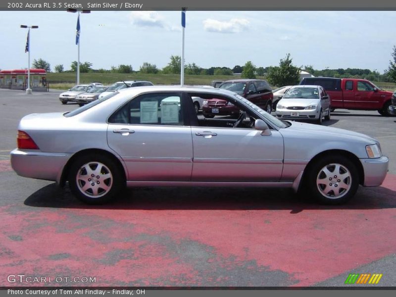 Satin Silver / Ebony 2002 Acura RL 3.5 Sedan
