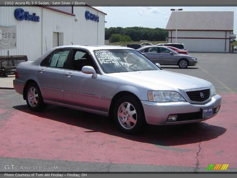 Satin Silver / Ebony 2002 Acura RL 3.5 Sedan