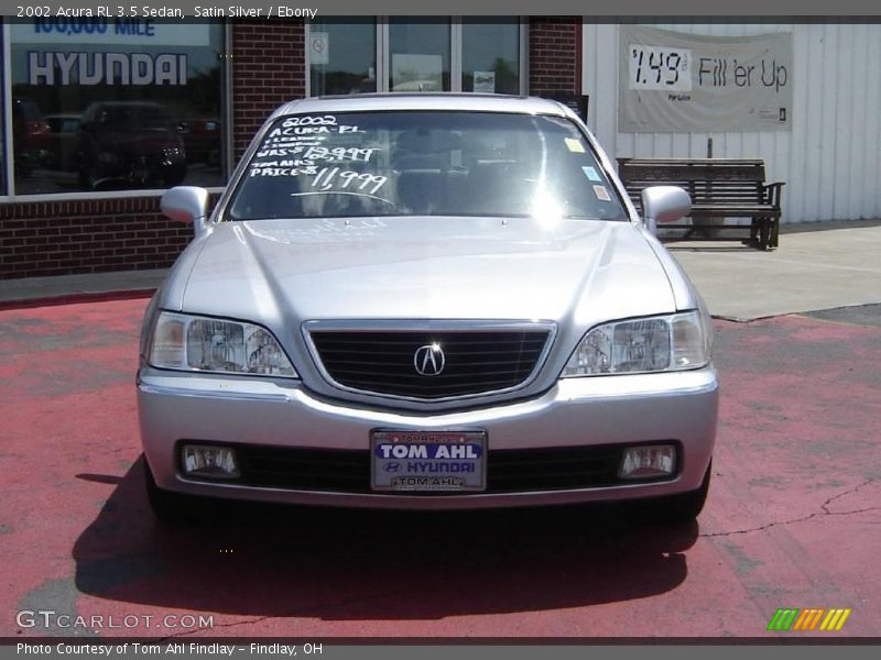 Satin Silver / Ebony 2002 Acura RL 3.5 Sedan