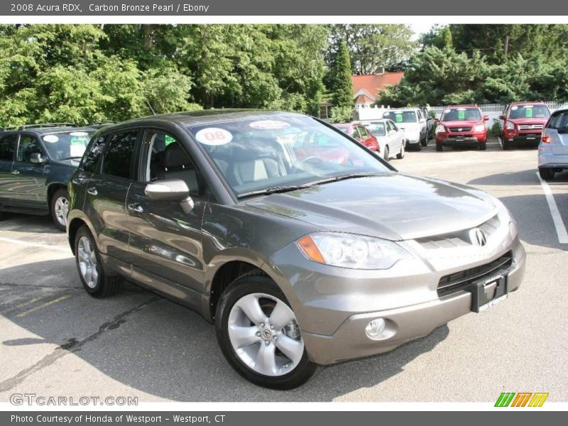 Carbon Bronze Pearl / Ebony 2008 Acura RDX