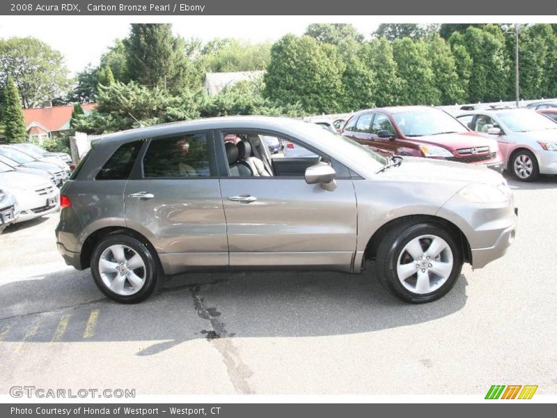 Carbon Bronze Pearl / Ebony 2008 Acura RDX