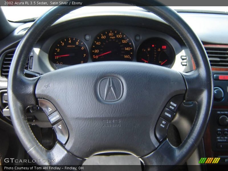 Satin Silver / Ebony 2002 Acura RL 3.5 Sedan