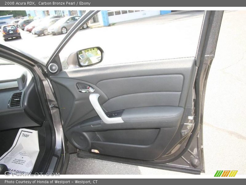 Carbon Bronze Pearl / Ebony 2008 Acura RDX