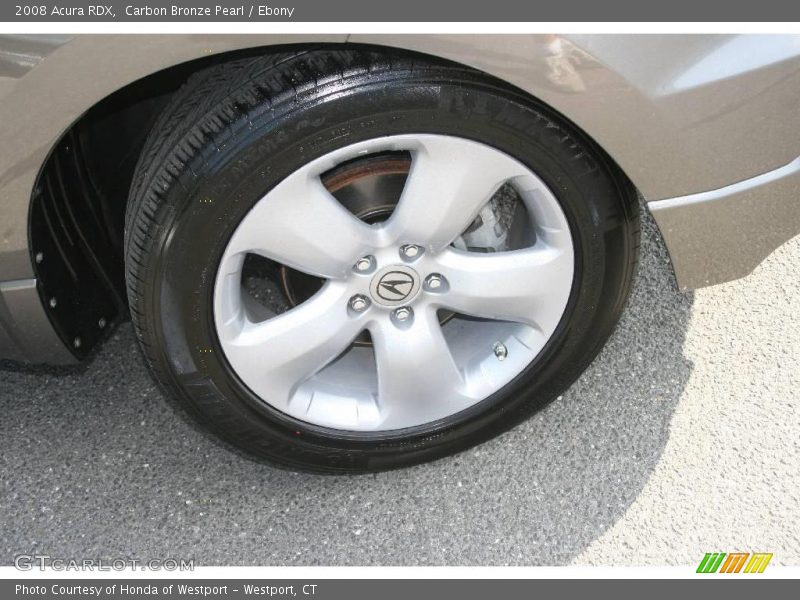 Carbon Bronze Pearl / Ebony 2008 Acura RDX