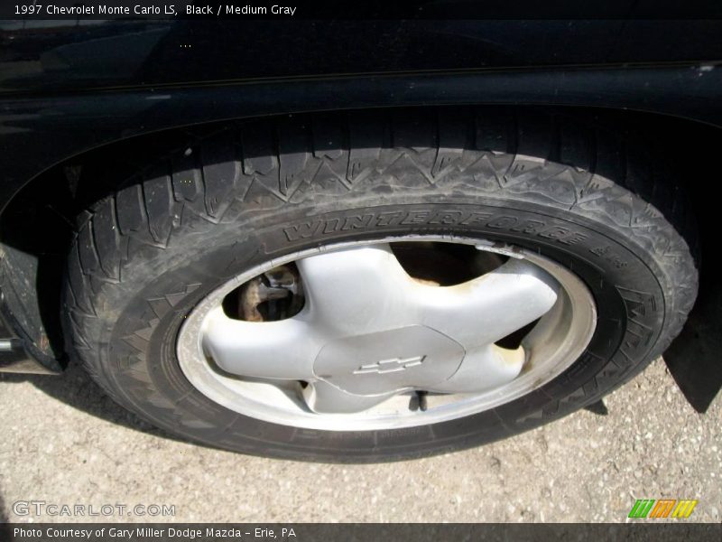 Black / Medium Gray 1997 Chevrolet Monte Carlo LS