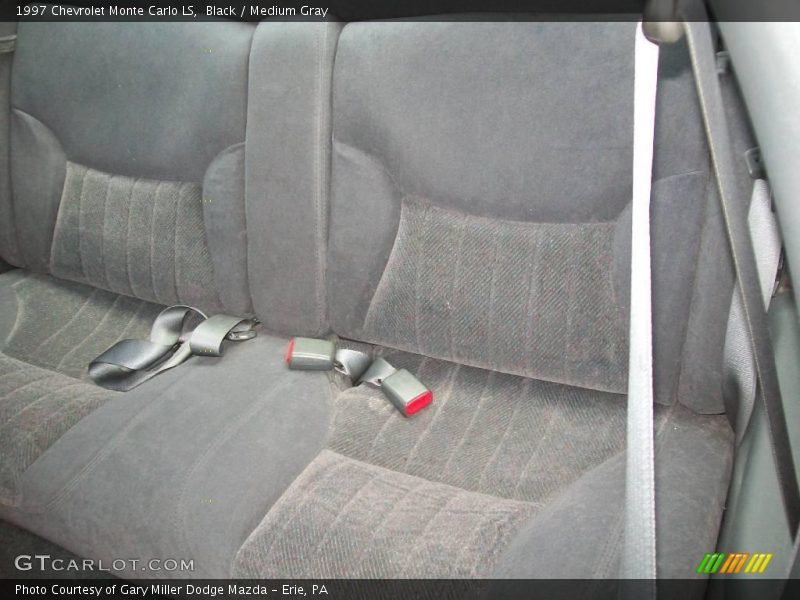 Black / Medium Gray 1997 Chevrolet Monte Carlo LS