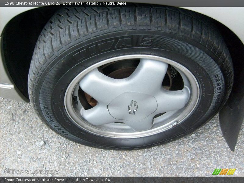 Light Pewter Metallic / Neutral Beige 1998 Chevrolet Monte Carlo LS