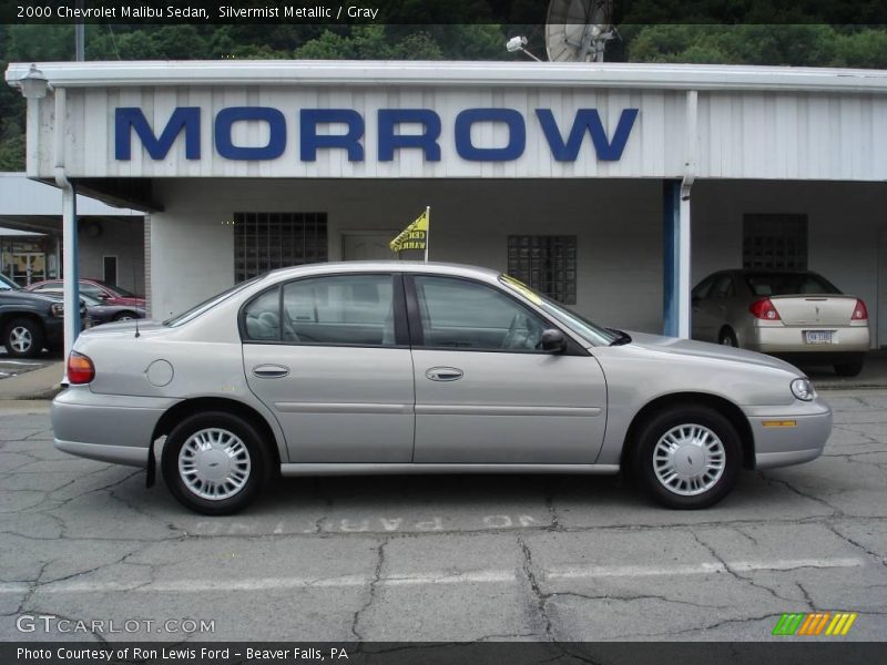 Silvermist Metallic / Gray 2000 Chevrolet Malibu Sedan