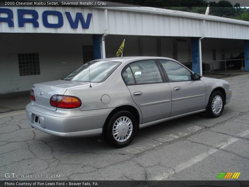 Silvermist Metallic / Gray 2000 Chevrolet Malibu Sedan