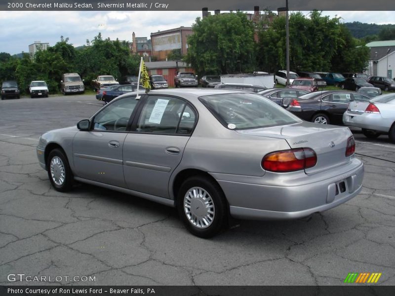 Silvermist Metallic / Gray 2000 Chevrolet Malibu Sedan