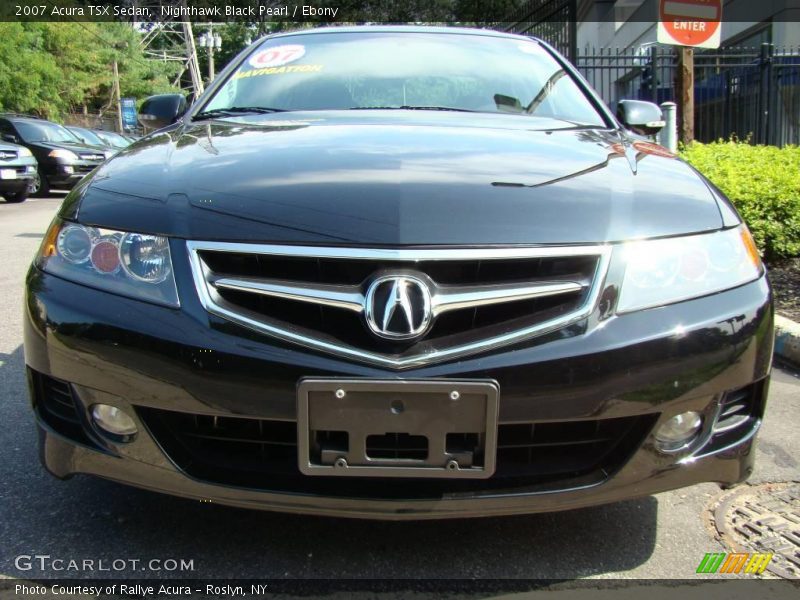 Nighthawk Black Pearl / Ebony 2007 Acura TSX Sedan