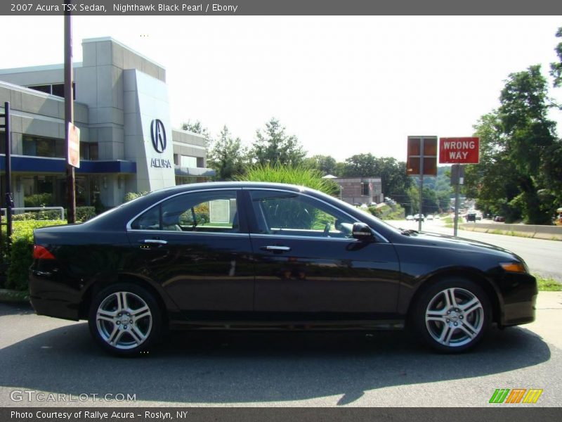 Nighthawk Black Pearl / Ebony 2007 Acura TSX Sedan