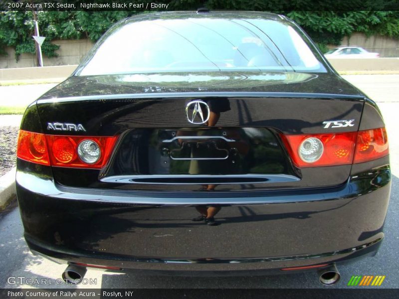 Nighthawk Black Pearl / Ebony 2007 Acura TSX Sedan