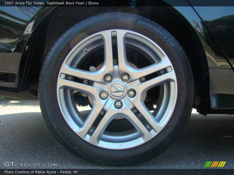 Nighthawk Black Pearl / Ebony 2007 Acura TSX Sedan