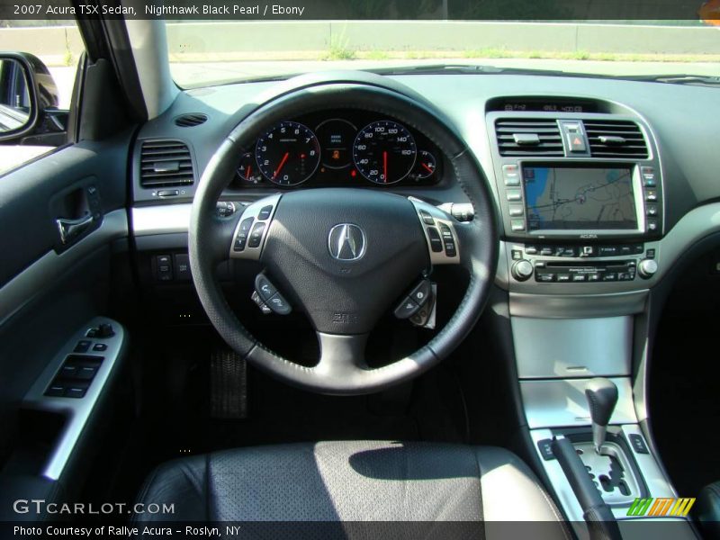 Nighthawk Black Pearl / Ebony 2007 Acura TSX Sedan
