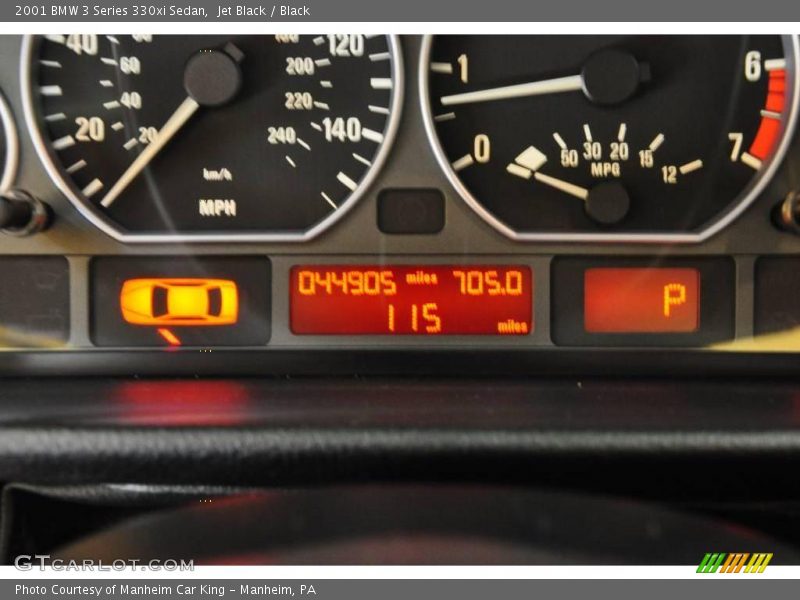 Jet Black / Black 2001 BMW 3 Series 330xi Sedan