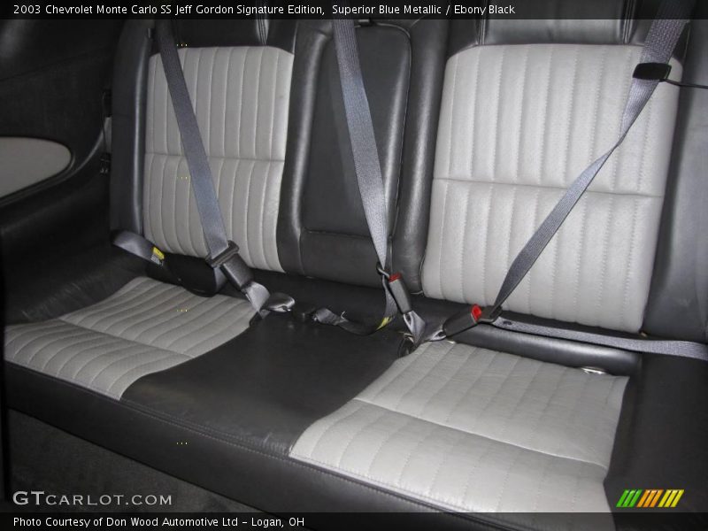 Superior Blue Metallic / Ebony Black 2003 Chevrolet Monte Carlo SS Jeff Gordon Signature Edition