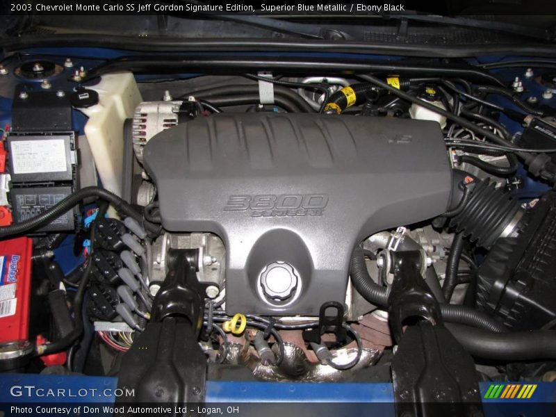 Superior Blue Metallic / Ebony Black 2003 Chevrolet Monte Carlo SS Jeff Gordon Signature Edition