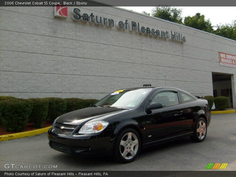 Black / Ebony 2006 Chevrolet Cobalt SS Coupe