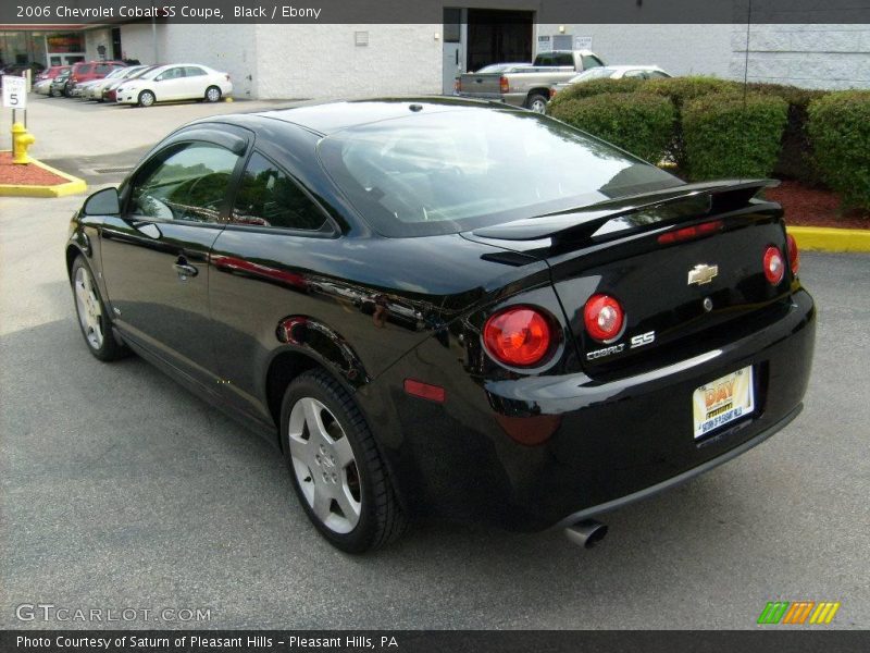 Black / Ebony 2006 Chevrolet Cobalt SS Coupe