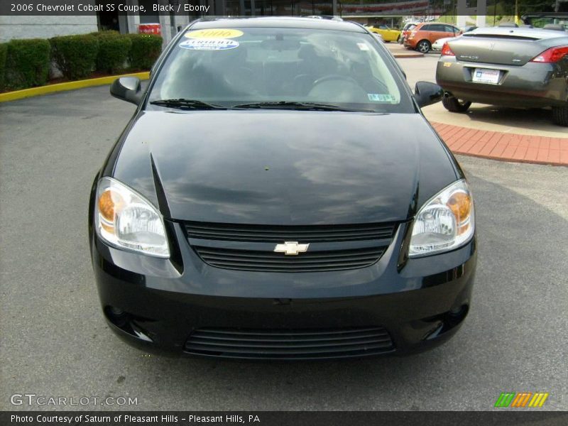 Black / Ebony 2006 Chevrolet Cobalt SS Coupe
