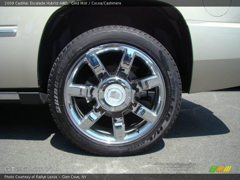 Gold Mist / Cocoa/Cashmere 2009 Cadillac Escalade Hybrid AWD