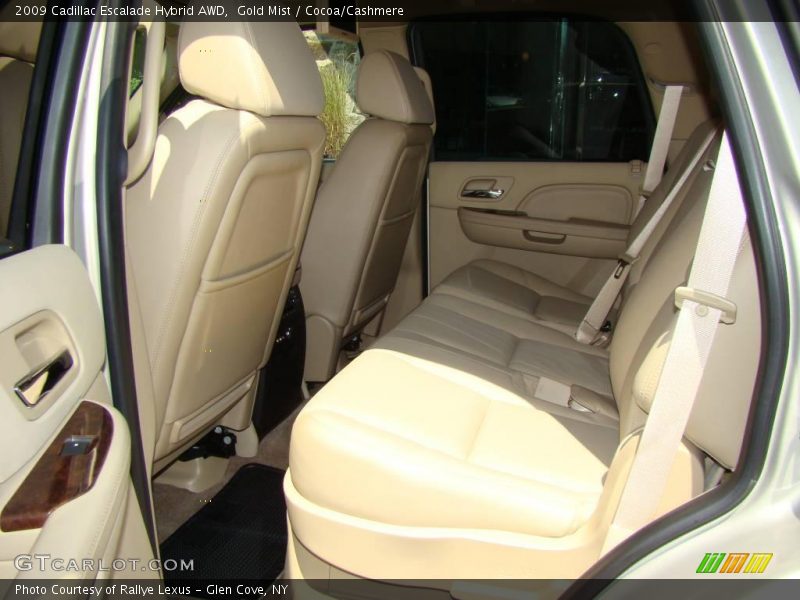 Gold Mist / Cocoa/Cashmere 2009 Cadillac Escalade Hybrid AWD