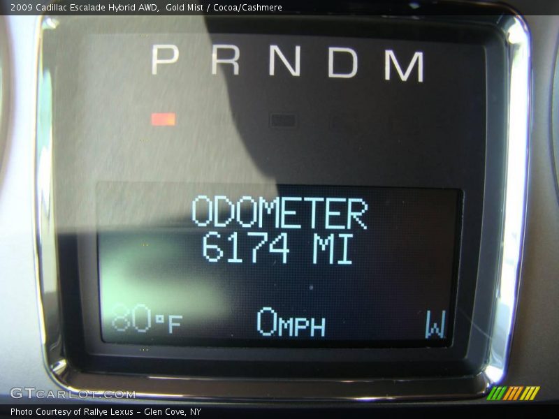 Gold Mist / Cocoa/Cashmere 2009 Cadillac Escalade Hybrid AWD