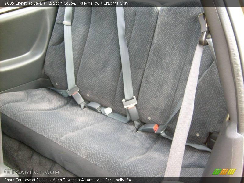 Rally Yellow / Graphite Gray 2005 Chevrolet Cavalier LS Sport Coupe
