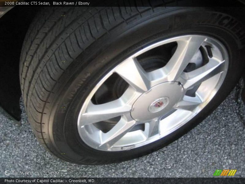 Black Raven / Ebony 2008 Cadillac CTS Sedan
