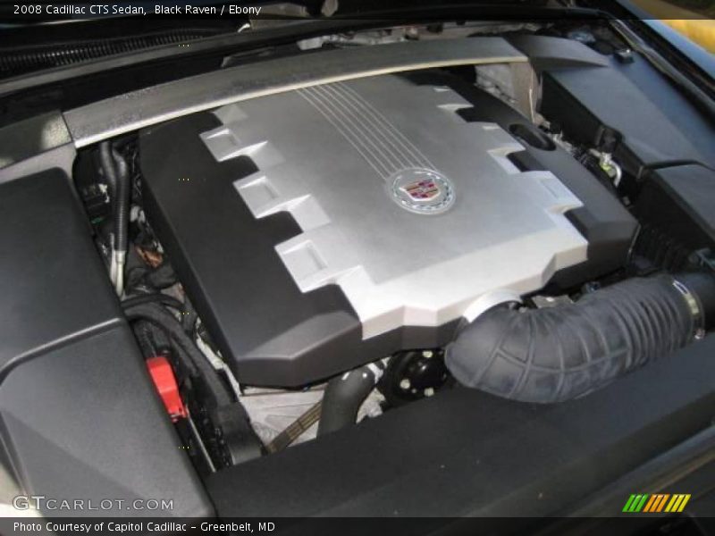 Black Raven / Ebony 2008 Cadillac CTS Sedan
