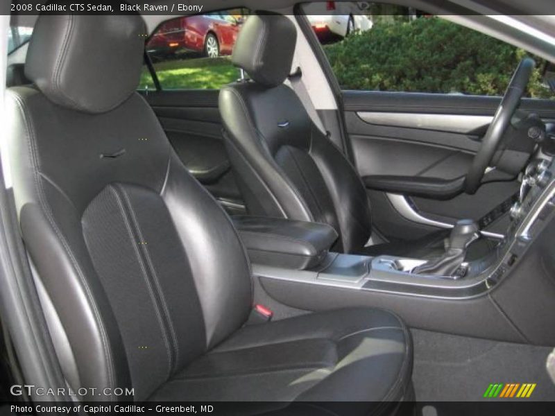 Black Raven / Ebony 2008 Cadillac CTS Sedan