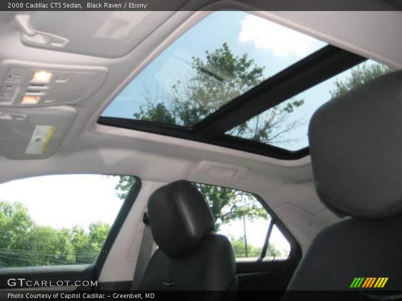Black Raven / Ebony 2008 Cadillac CTS Sedan