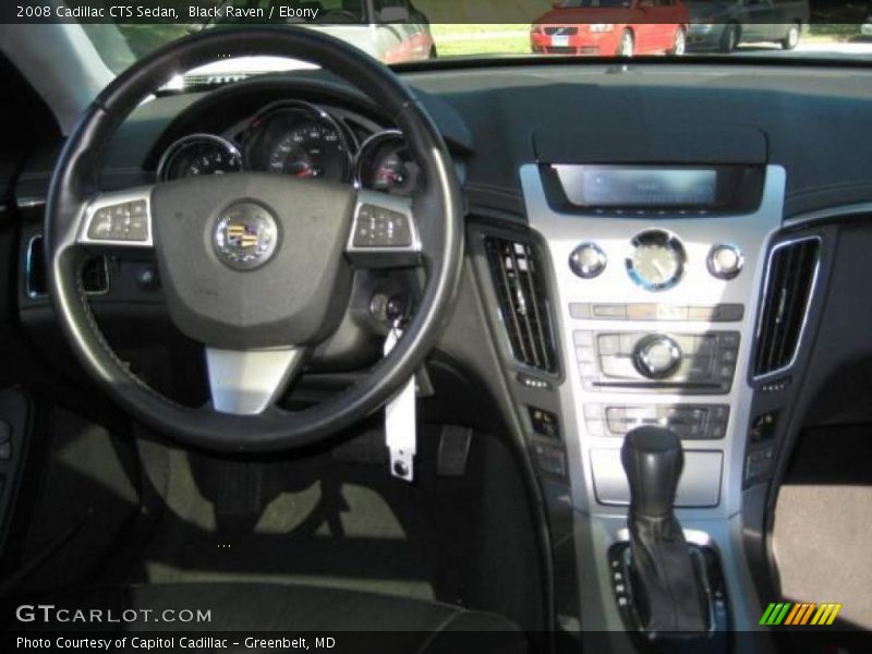 Black Raven / Ebony 2008 Cadillac CTS Sedan