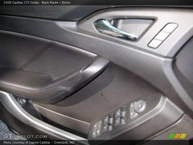 Black Raven / Ebony 2008 Cadillac CTS Sedan