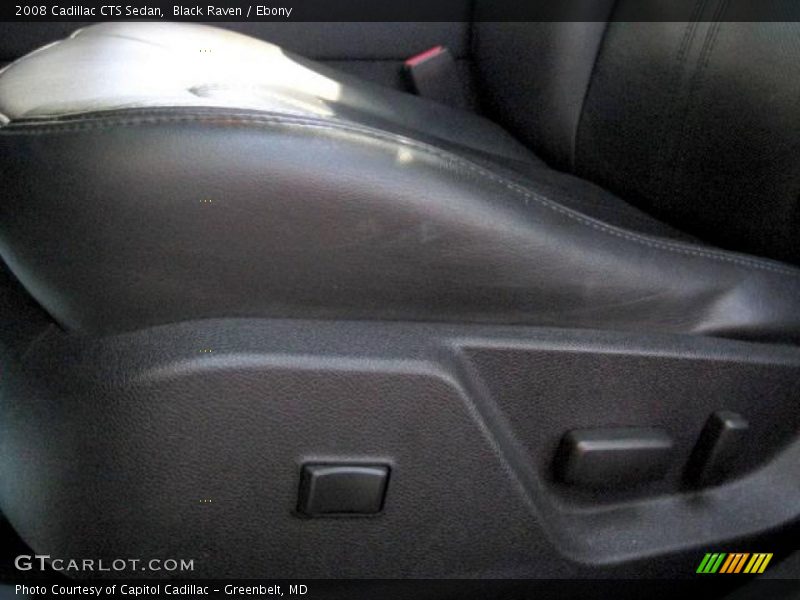 Black Raven / Ebony 2008 Cadillac CTS Sedan