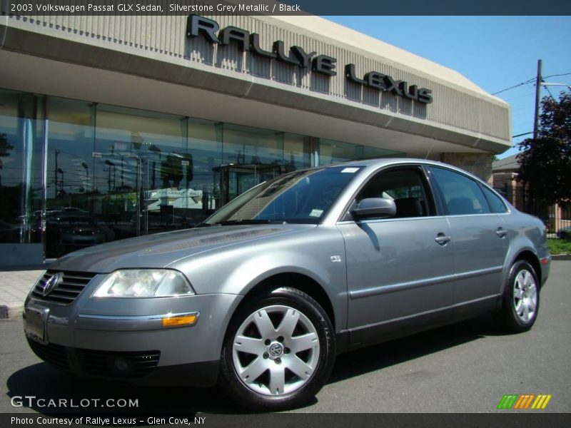 Silverstone Grey Metallic / Black 2003 Volkswagen Passat GLX Sedan