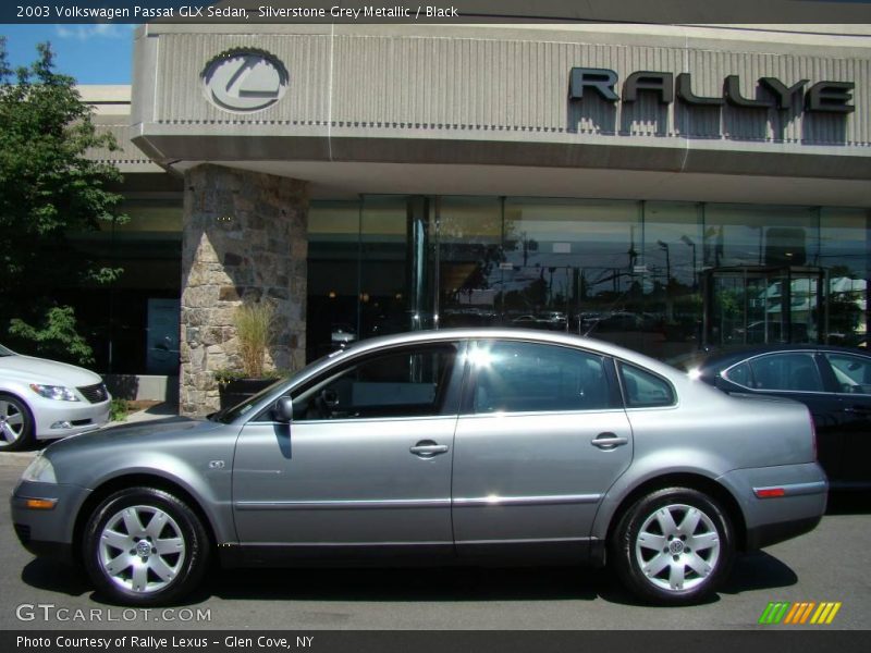 Silverstone Grey Metallic / Black 2003 Volkswagen Passat GLX Sedan