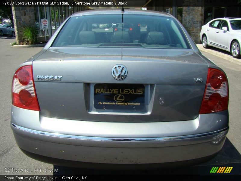Silverstone Grey Metallic / Black 2003 Volkswagen Passat GLX Sedan