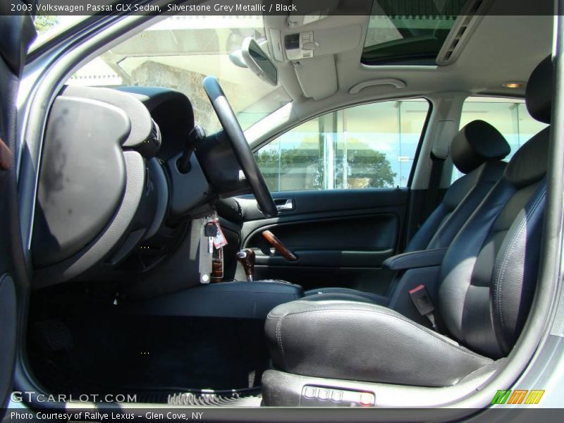 Silverstone Grey Metallic / Black 2003 Volkswagen Passat GLX Sedan