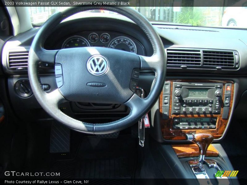 Silverstone Grey Metallic / Black 2003 Volkswagen Passat GLX Sedan
