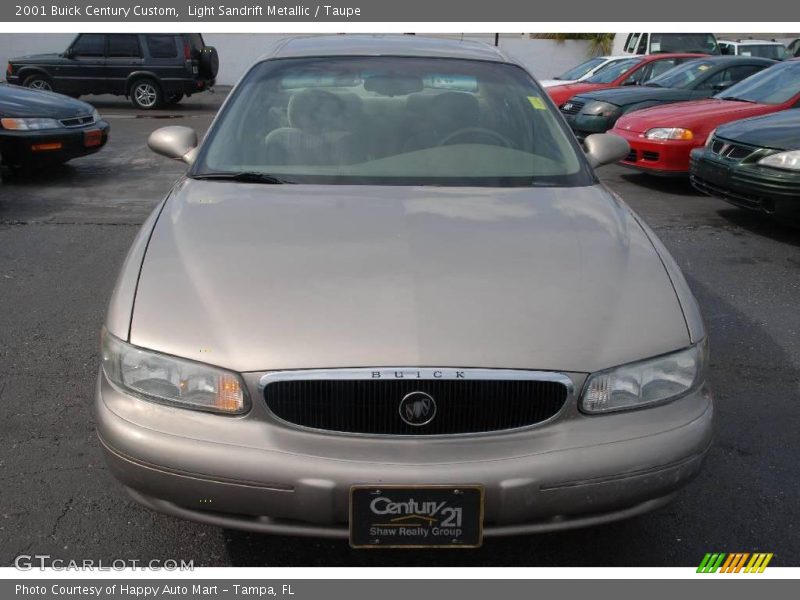 Light Sandrift Metallic / Taupe 2001 Buick Century Custom