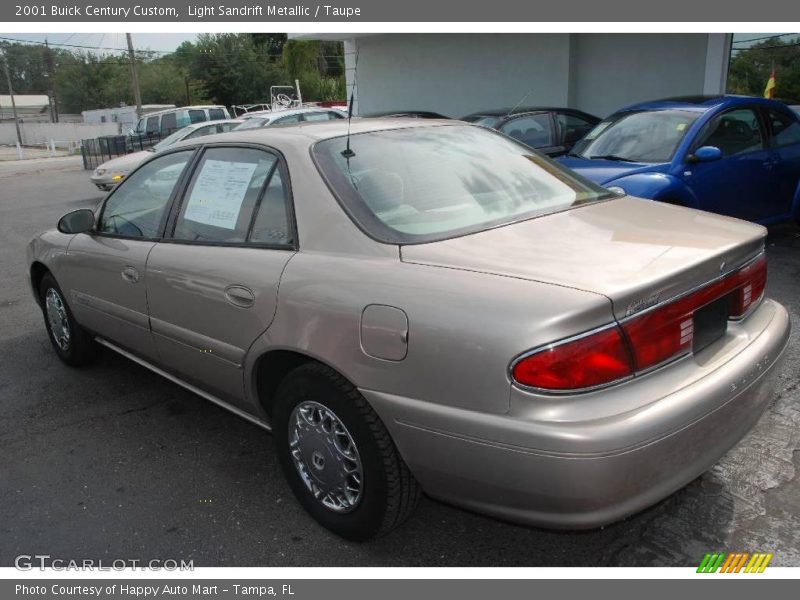 Light Sandrift Metallic / Taupe 2001 Buick Century Custom